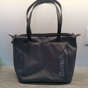 Bench Insulated Charcoal Tote/Lunchbag with Black Straps